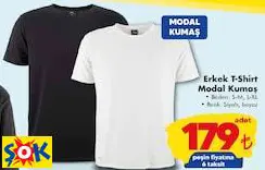 SLAZENGER ERKEK T-SHİRT MODAL KUMAŞ